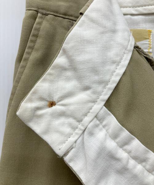 big mac（ビッグマック）big mac (ビッグマック) トラウザーパンツ　SCOVILジップ ベージュ サイズ:実寸参照の古着・服飾アイテム