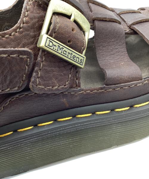 Dr.Martens（ドクターマーチン）Dr.Martens (ドクターマーチン) WRENLIE　フィッシャーマンサンダル ブラウン サイズ:UK6の古着・服飾アイテム