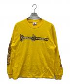HARLEY-DAVIDSONハーレーダビッドソン）の古着「プリントTシャツ」｜イエロー