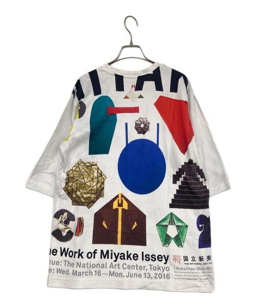 ISSEY MIYAKE（イッセイミヤケ）ISSEY MIYAKE (イッセイミヤケ) limited mulch print T-shirt ホワイト サイズ:2の古着・服飾アイテム