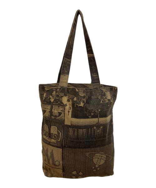 Vivienne Westwood（ヴィヴィアンウエストウッド）Vivienne Westwood (ヴィヴィアンウエストウッド) トートバッグ ブラウンの古着・服飾アイテム