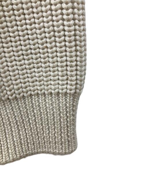 BATONER（バトナ―）BATONER (バトナ―) シグネチャークルーネックニット アイボリー サイズ:2の古着・服飾アイテム