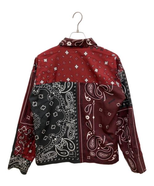 glamb（グラム）glamb (グラム) Big Paisley Blouson ビッグペイズリーブルゾン パープル サイズ:Ｓの古着・服飾アイテム