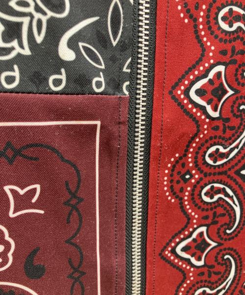 glamb（グラム）glamb (グラム) Big Paisley Blouson ビッグペイズリーブルゾン パープル サイズ:Ｓの古着・服飾アイテム