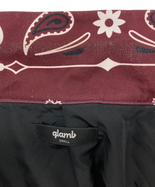 glamb（グラム）glamb (グラム) Big Paisley Blouson ビッグペイズリーブルゾン パープル サイズ:Ｓの古着・服飾アイテム