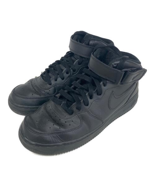 NIKE（ナイキ）NIKE (ナイキ) ハイカットスニーカー ブラック サイズ:26㎝の古着・服飾アイテム