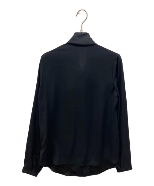 LANVIN COLLECTION（ランバンコレクション）LANVIN COLLECTION (ランバンコレクション) ボウタイブラウス ブラック サイズ:40の古着・服飾アイテム
