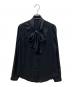 LANVIN COLLECTION（ランバンコレクション）の古着「ボウタイブラウス」｜ブラック