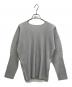 HOMME PLISSE ISSEY MIYAKE（オム プリッセ イッセイ ミヤケ）の古着「プリーツカットソー」｜グレー