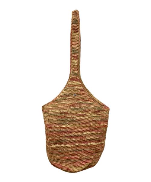 HELEN KAMINSKI（ヘレンカミンスキー）HELEN KAMINSKI (ヘレンカミンスキー) ラフィアワンショルダーバッグ　 ナチュラルの古着・服飾アイテム