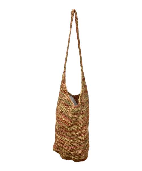 HELEN KAMINSKI（ヘレンカミンスキー）HELEN KAMINSKI (ヘレンカミンスキー) ラフィアワンショルダーバッグ　 ナチュラルの古着・服飾アイテム