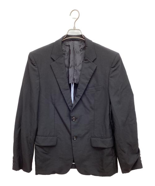 COMME des GARCONS HOMME（コムデギャルソン オム）COMME des GARCONS HOMME (コムデギャルソン オム) ウールギャバジンテーラードジャケット ブラック サイズ:Ｍの古着・服飾アイテム