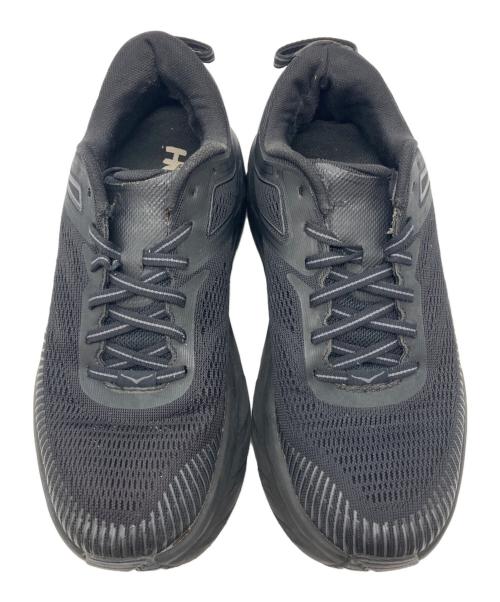 HOKAONEONE（ホカオネオネ）HOKAONEONE (ホカオネオネ) BONDI 7／ボンダイ　ローカットスニーカー ブラック サイズ:25cmの古着・服飾アイテム