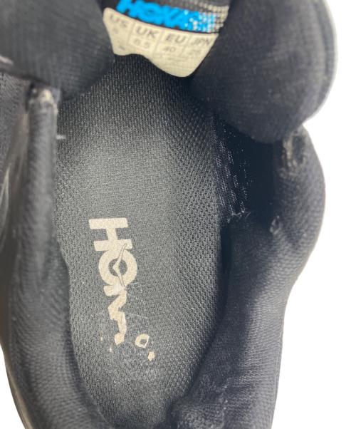 HOKAONEONE（ホカオネオネ）HOKAONEONE (ホカオネオネ) BONDI 7／ボンダイ　ローカットスニーカー ブラック サイズ:25cmの古着・服飾アイテム