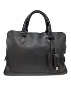 PELLE MORBIDAペッレモルビダ）の古着「レザーハンドバッグ」｜ブラック