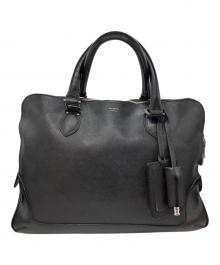 PELLE MORBIDA（ペッレモルビダ）の古着「レザーハンドバッグ」｜ブラック