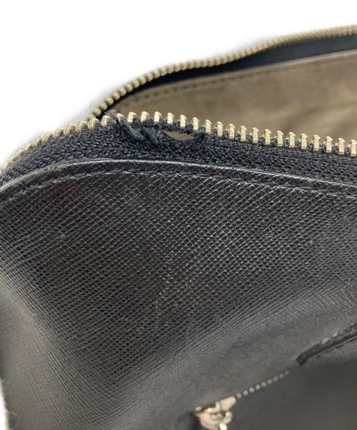 PELLE MORBIDA（ペッレモルビダ）PELLE MORBIDA (ペッレモルビダ) レザーハンドバッグ ブラックの古着・服飾アイテム