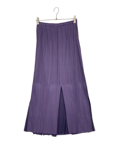 PLEATS PLEASE（プリーツプリーズ）PLEATS PLEASE (プリーツプリーズ) プリーツスカート パープル サイズ:5の古着・服飾アイテム