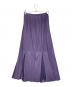 PLEATS PLEASE（プリーツプリーズ）の古着「プリーツスカート」｜パープル