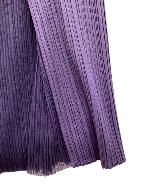 PLEATS PLEASE（プリーツプリーズ）PLEATS PLEASE (プリーツプリーズ) プリーツスカート パープル サイズ:5の古着・服飾アイテム