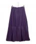 PLEATS PLEASE（プリーツプリーズ）の古着「プリーツスカート」｜パープル
