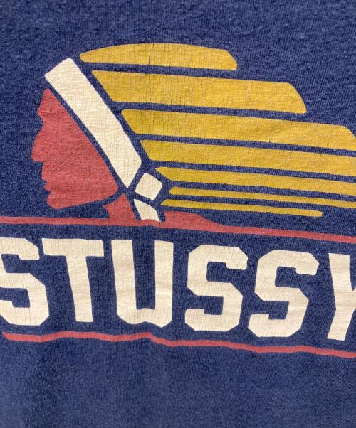stussy（ステューシー）stussy (ステューシー) プリントTシャツ ネイビー サイズ:Ｓの古着・服飾アイテム