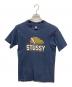 stussy（ステューシー）の古着「プリントTシャツ」｜ネイビー