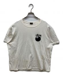 stussy（ステューシー）の古着「8ボールロゴTシャツ」｜ホワイト