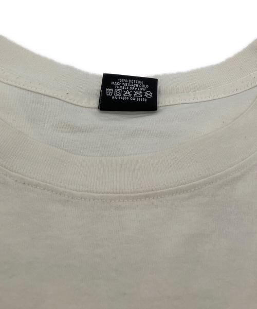 stussy（ステューシー）stussy (ステューシー) 8ボールロゴTシャツ ホワイト サイズ:Lの古着・服飾アイテム