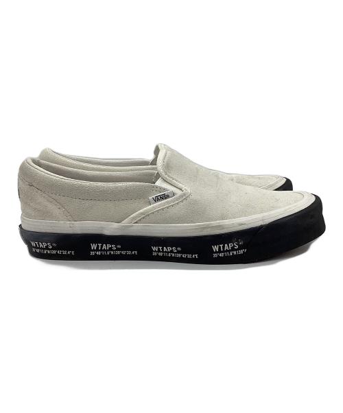 VANS（ヴァンズ）VANS (バンズ) WTAPS (ダブルタップス) OG CLASSIC SLIPON オージークラシックスリッポン ローカットスニーカー ホワイト サイズ:8.5の古着・服飾アイテム