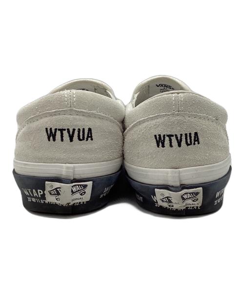 VANS（ヴァンズ）VANS (バンズ) WTAPS (ダブルタップス) OG CLASSIC SLIPON オージークラシックスリッポン ローカットスニーカー ホワイト サイズ:8.5の古着・服飾アイテム
