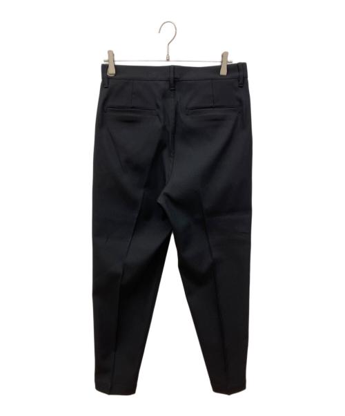 CAMBIO（カンビオ）CAMBIO (カンビオ) テーパードライン裾シングルトラウザー ブラック サイズ:Mの古着・服飾アイテム