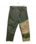 FITH（フィス）の古着「Deformed Duck Cloth Pants　ダッククロスパンツ」｜カーキ