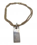 GUCCIグッチ）の古着「ボールチェーンブレスレット」｜シルバー