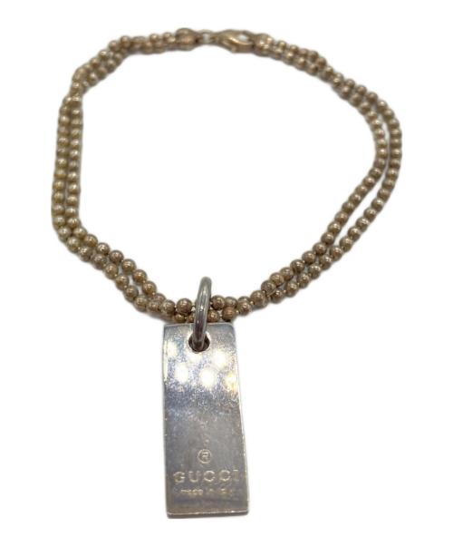GUCCI（グッチ）GUCCI (グッチ) ボールチェーンブレスレット シルバーの古着・服飾アイテム