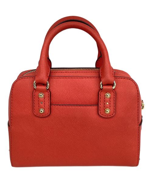 MICHAEL KORS（マイケル・コース）MICHAEL KORS (マイケル・コース) レザー2WAYバッグ レッドの古着・服飾アイテム