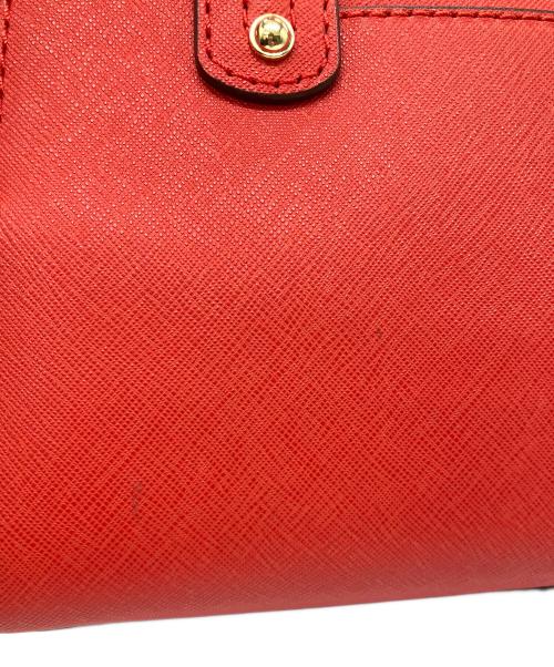 MICHAEL KORS（マイケル・コース）MICHAEL KORS (マイケル・コース) レザー2WAYバッグ レッドの古着・服飾アイテム