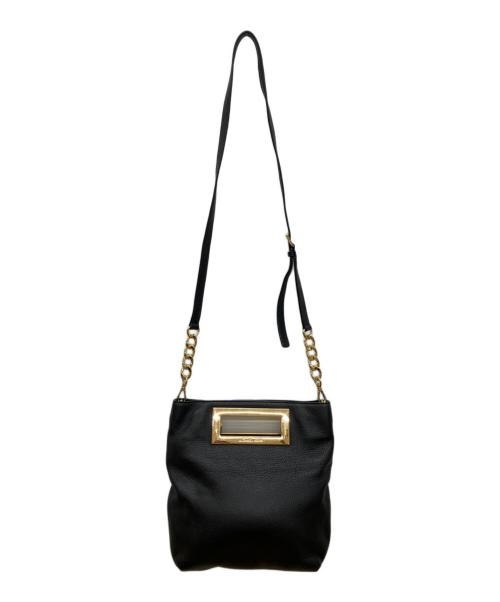 MICHAEL KORS（マイケル・コース）MICHAEL KORS (マイケル・コース) クラッチ2WAYバッグ　ショルダーバッグ ブラックの古着・服飾アイテム