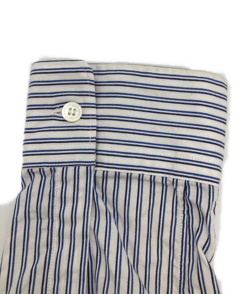 COMME des GARCONS HOMME（コムデギャルソン オム）COMME des GARCONS HOMME (コムデギャルソン オム) 縮絨ラインシャツ ブルー サイズ:Ｍの古着・服飾アイテム