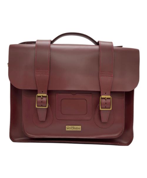 Dr.Martens（ドクターマーチン）Dr.Martens (ドクターマーチン) 15インチサッチェルショルダーバッグ ボルドーの古着・服飾アイテム