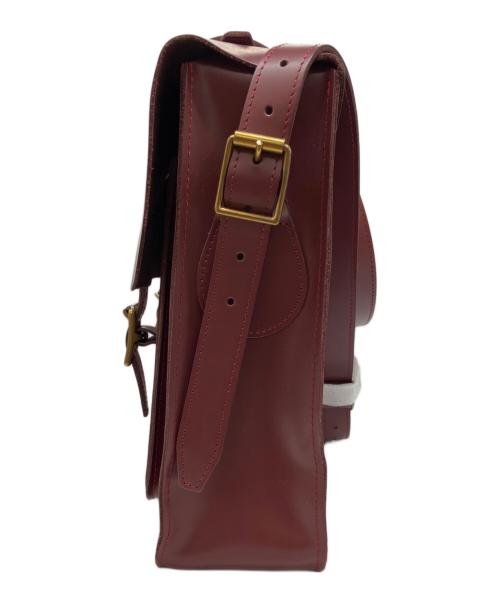 Dr.Martens（ドクターマーチン）Dr.Martens (ドクターマーチン) 15インチサッチェルショルダーバッグ ボルドーの古着・服飾アイテム