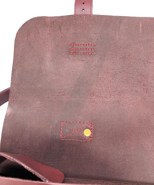 Dr.Martens（ドクターマーチン）Dr.Martens (ドクターマーチン) 15インチサッチェルショルダーバッグ ボルドーの古着・服飾アイテム