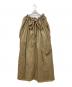 Uhr (ウーア) Gathered Chambray Dress ブラウン サイズ:36：5000円