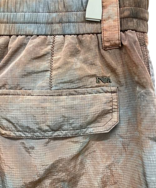 EMPORIO ARMANI（エンポリオ アルマーニ）EMPORIO ARMANI (エンポリオアルマーニ) ナイロンカーゴパンツ ブラウン サイズ:50の古着・服飾アイテム