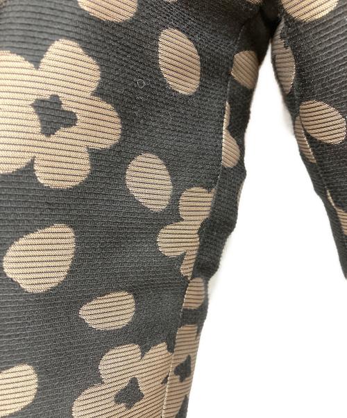 M'S GRACY（エムズグレイシー）M'S GRACY (エムズグレイシー) フラワージャガードワンピース ブラック サイズ:38の古着・服飾アイテム