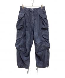 entire studios（エンタイアスタジオ）の古着「カーゴパンツ」｜ネイビー