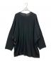 YOHJI YAMAMOTO (ヨウジヤマモト) インサイドアウトロングカットソー ブラック サイズ:2：12000円