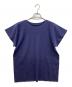 me ISSEY MIYAKE（ミーイッセイ ミヤケ）の古着「ハーフスリーブカットソー」｜パープル