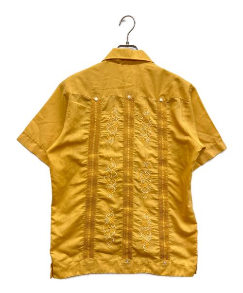 Tony creactiones（トニー・クリエイションズ）Tony creactiones (トニー・クリエイションズ) キューバシャツ イエロー サイズ:38の古着・服飾アイテム