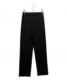 PLEATS PLEASE（プリーツプリーズ）の古着「プリーツパンツ」｜ブラック
